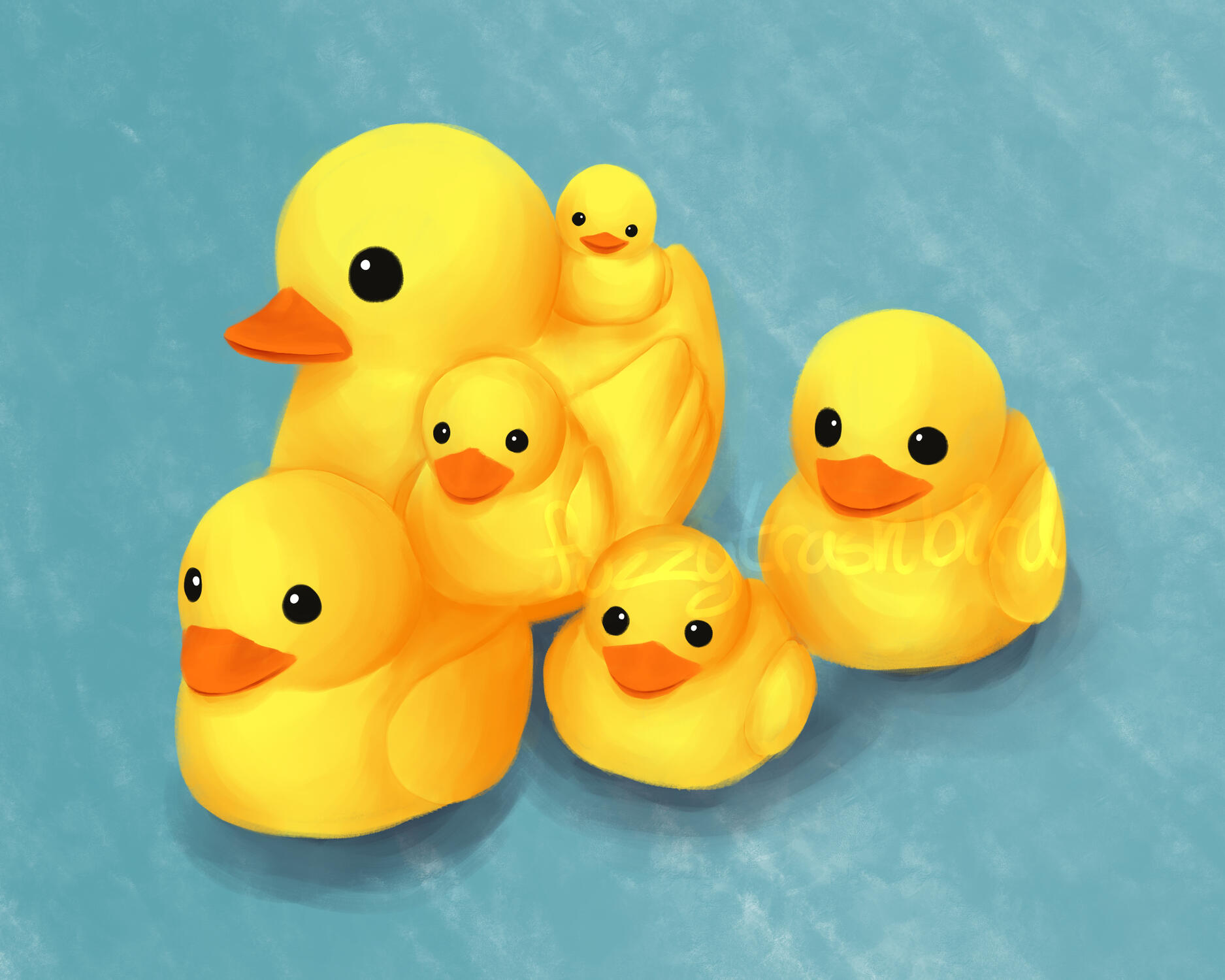 rubber ducks